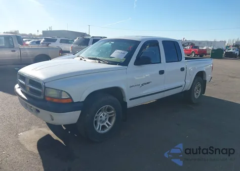 2001 Dodge Dakota Slt/Sport z USA, uszkodzony, nr VIN 1B7GL2AZ31S141911